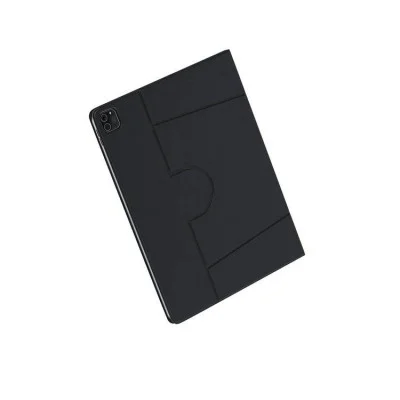 Leather Stand Ipad Pro 11 Inch 2024 With 360 Degree Rotation Levelo - Black
